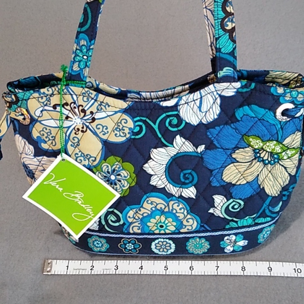 Vera Bradley, Sherry style satchel, Mod Floral Blue